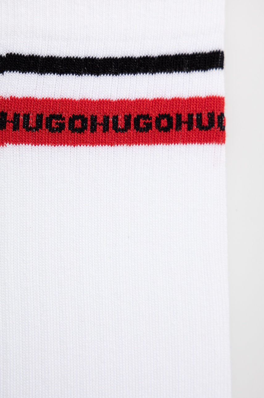 

Шкарпетки HUGO (2-pack) чоловічі колір білий