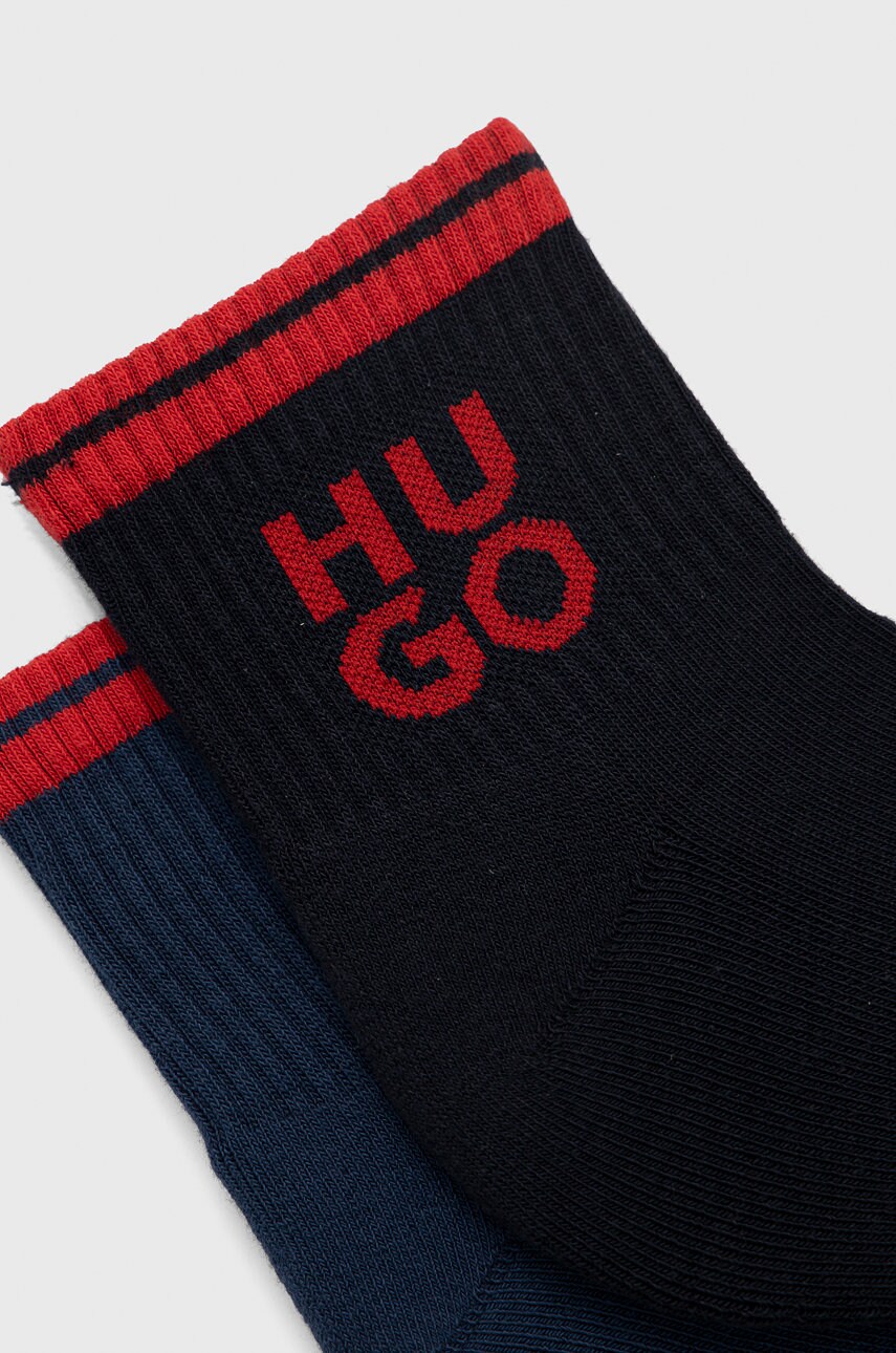 

Носки HUGO (2-pack) мужские цвет синий