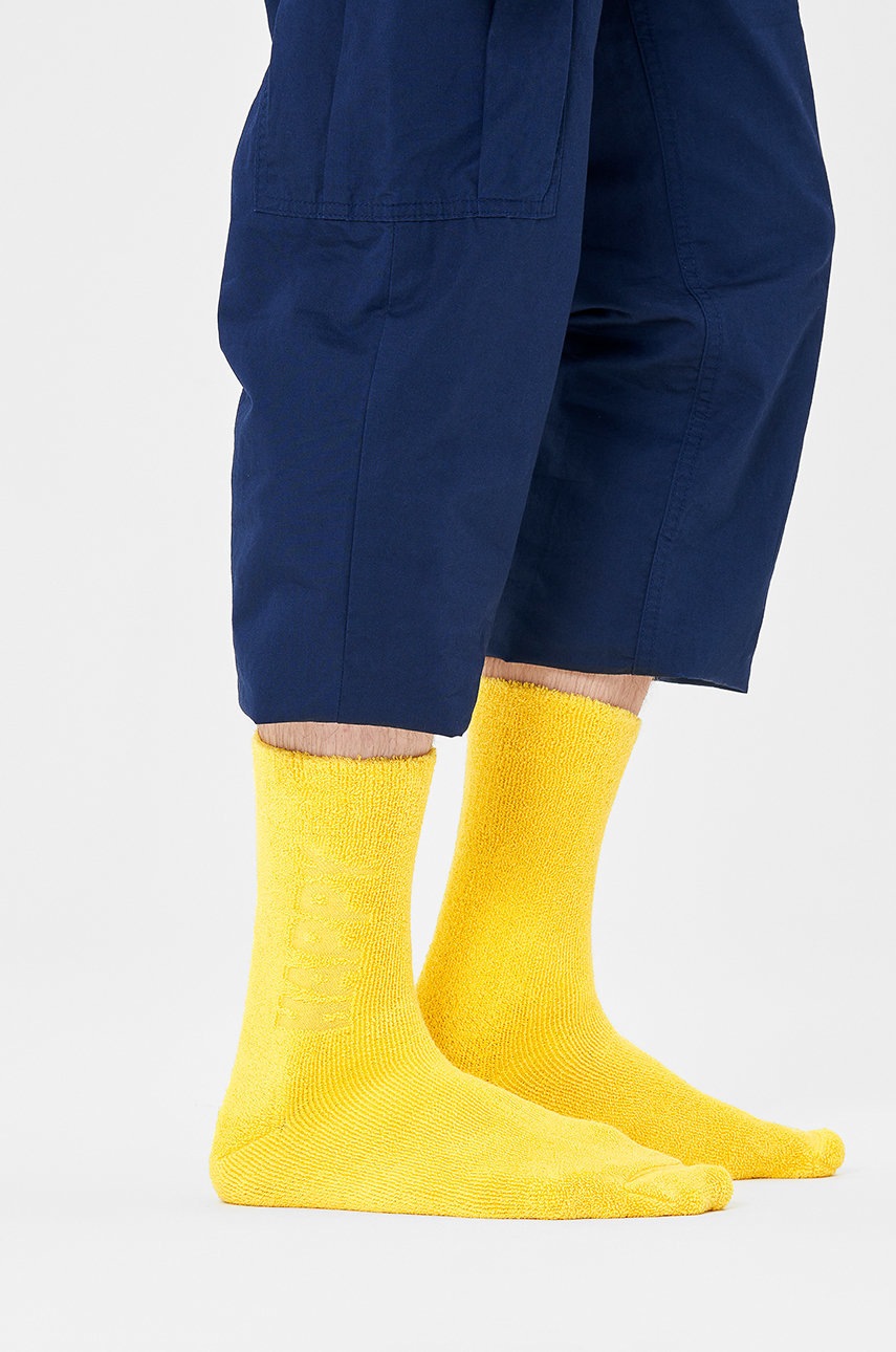 

Чорапи Happy Socks в жълто, Жълт