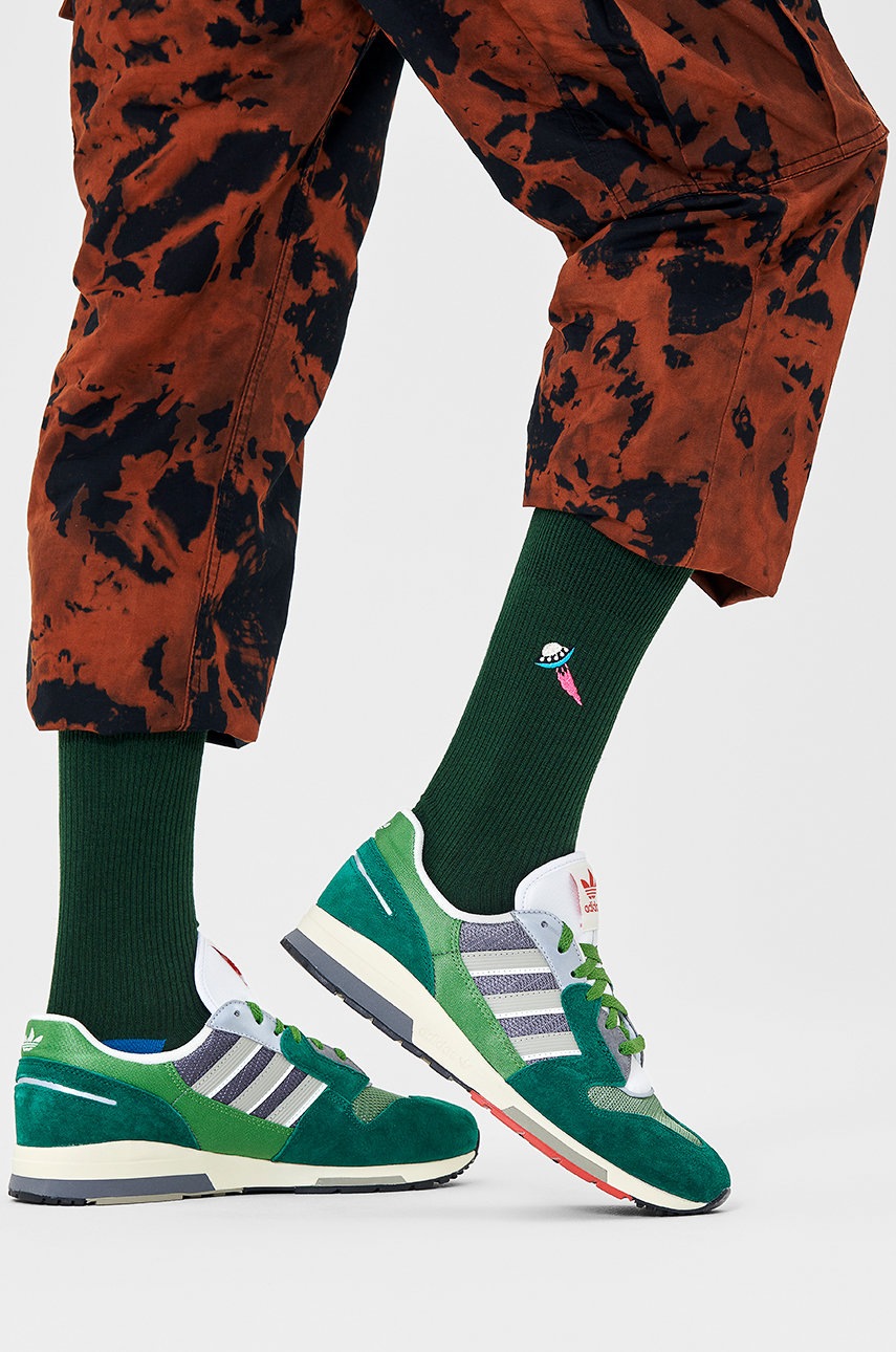 

Чорапи Happy Socks в кафяво, Кафяв