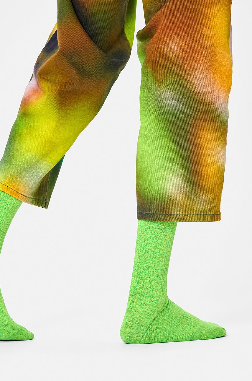 

Шкарпетки Happy Socks чоловічі колір зелений
