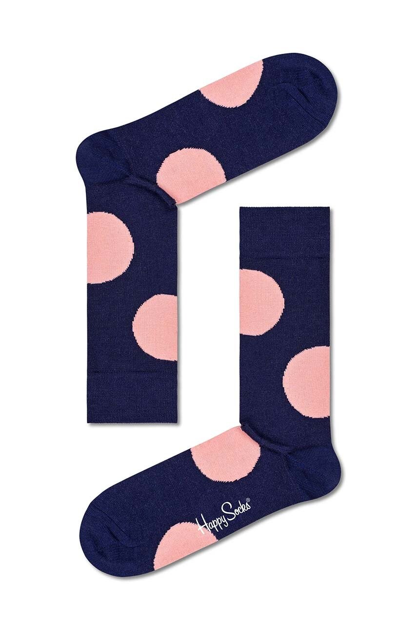 

Носки с примесью шерсти Happy Socks цвет синий