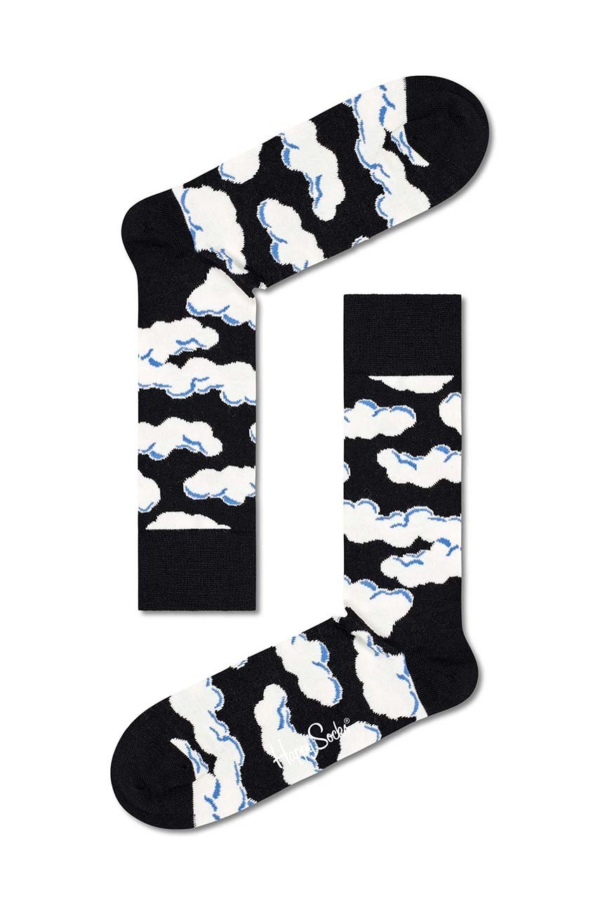 

Чорапи Happy Socks в черно, Черен