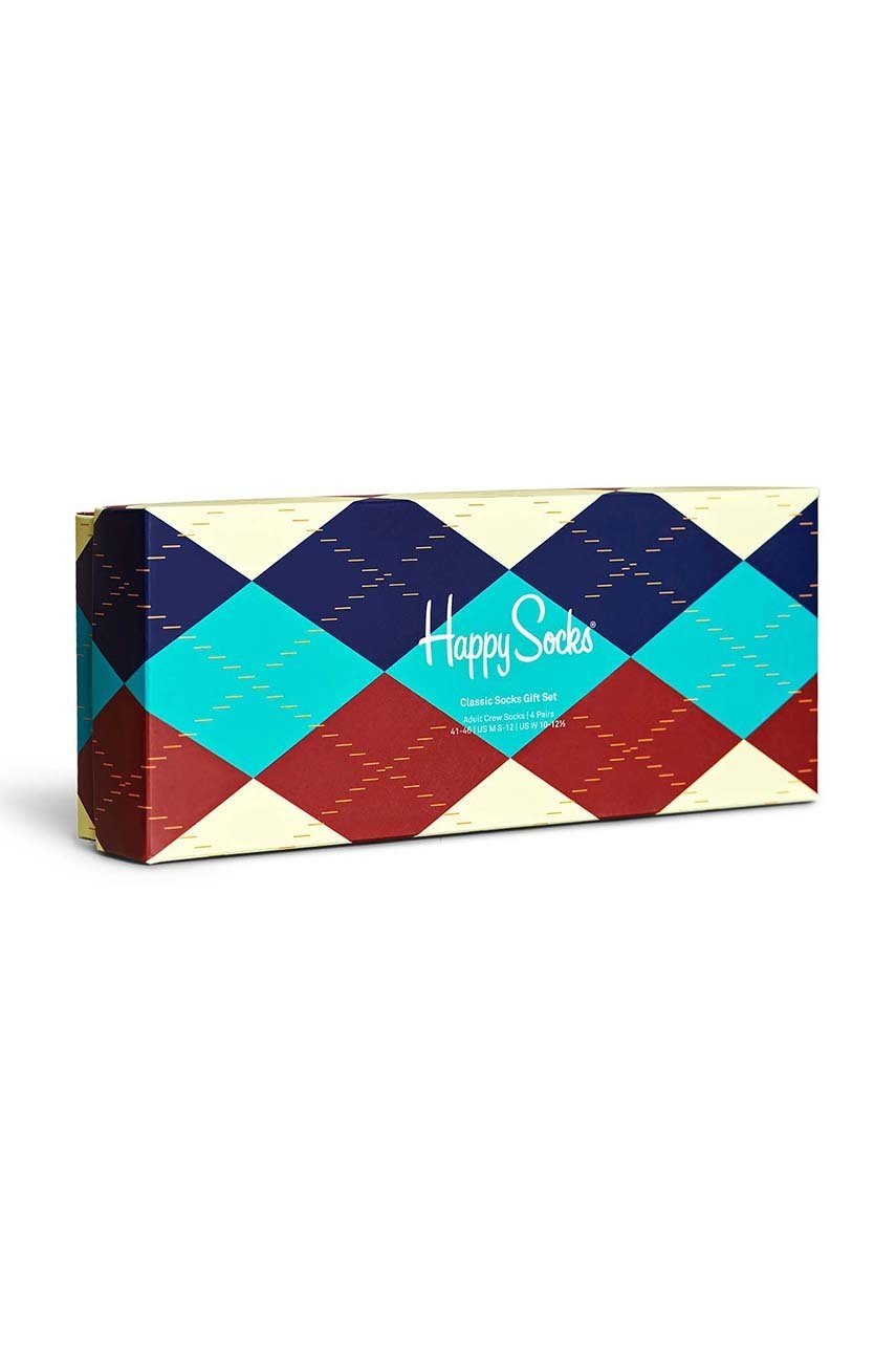 

Чорапи Happy Socks (4 чифта), Многоцветен