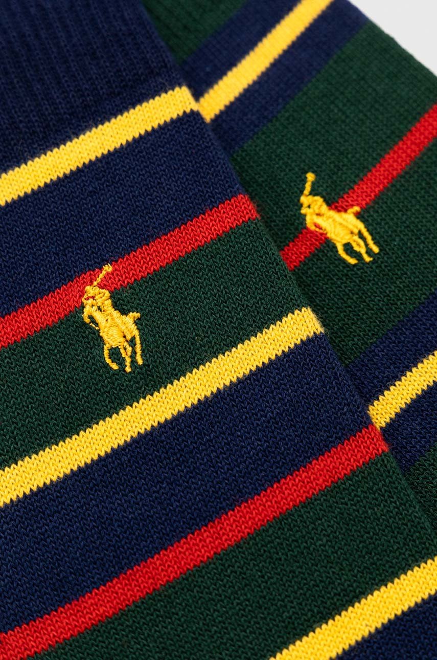 

Шкарпетки Polo Ralph Lauren 2-pack чоловічі колір синій