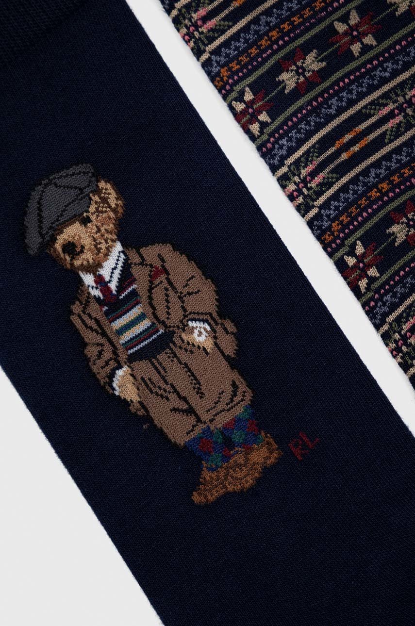 

Носки Polo Ralph Lauren 2 шт мужские цвет синий
