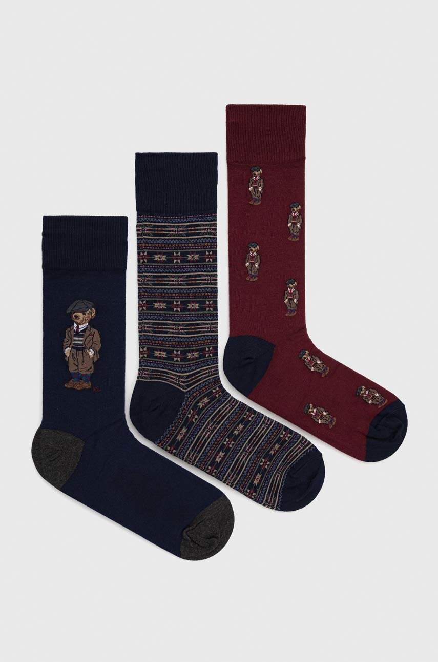 

Чорапи Polo Ralph Lauren (3 броя), Многоцветен