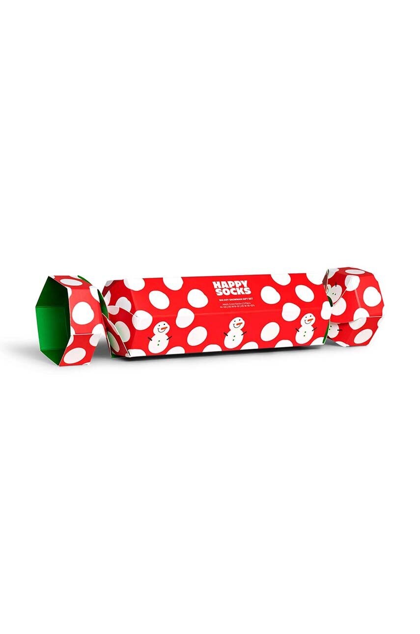 

Шкарпетки Happy Socks Big Dot Snowman 2-pack