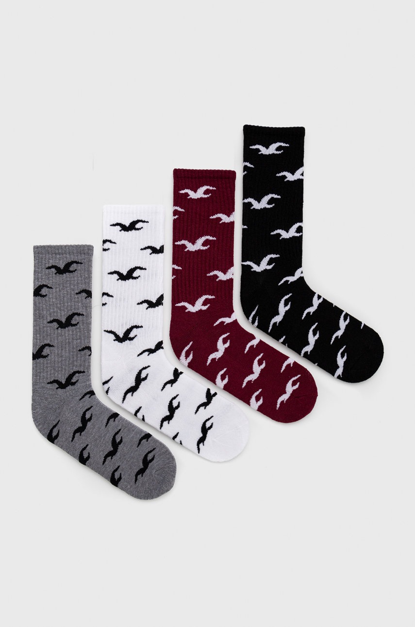 

Чорапи Hollister Co. (4 чифта) 4 чифта, Многоцветен