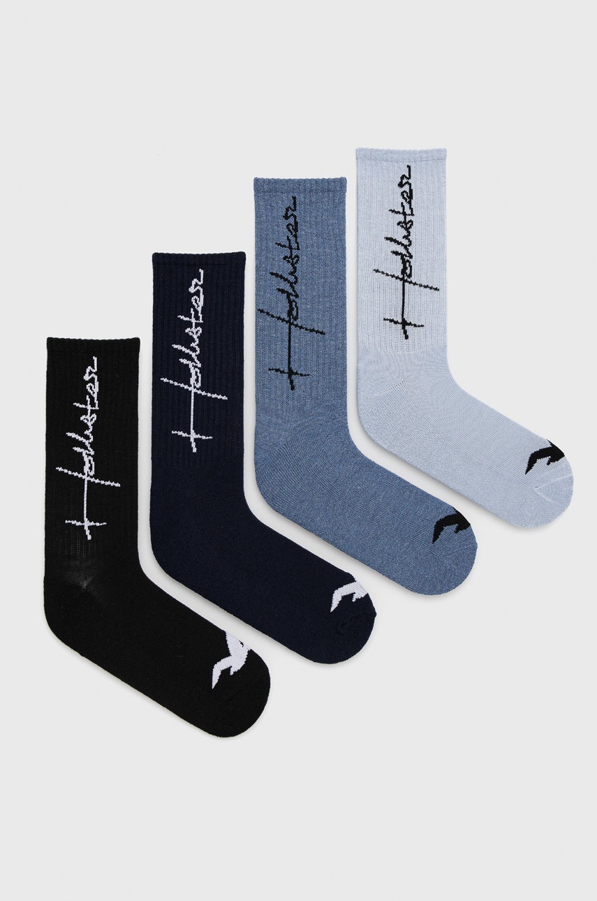 

Чорапи Hollister Co. (4 чифта) 4 чифта, Син