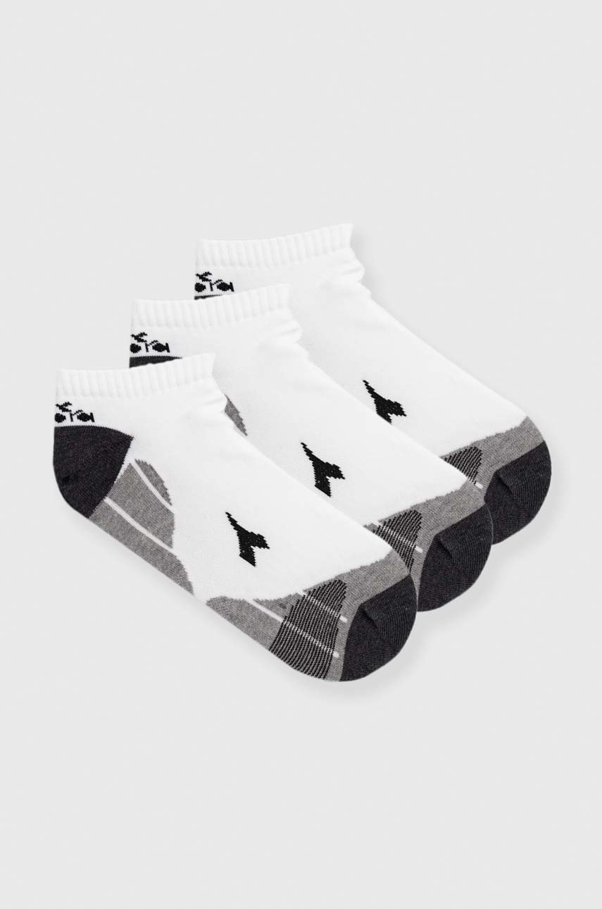 

Чорапи Diadora (3 броя) в бяло, Бял