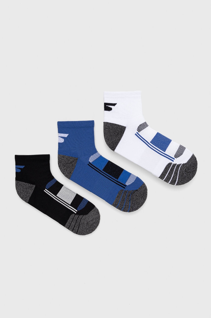 Skechers sosete (3-pack) barbati, culoarea albastru marin