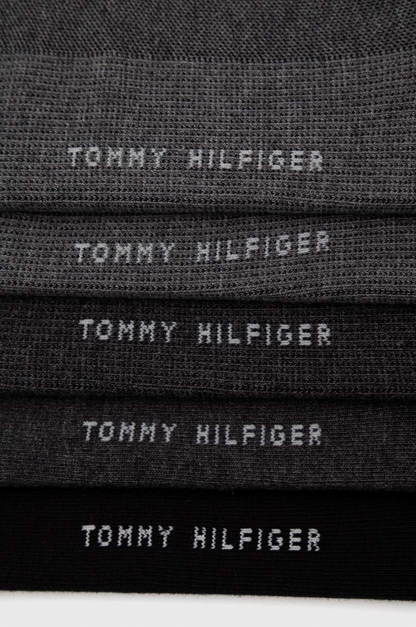 

Шкарпетки Tommy Hilfiger 5-pack чоловічі колір сірий