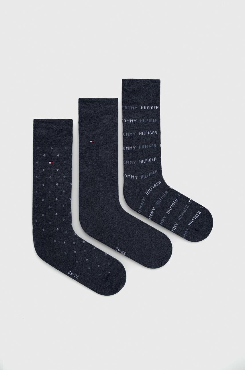 

Чорапи Tommy Hilfiger (3 броя), Син