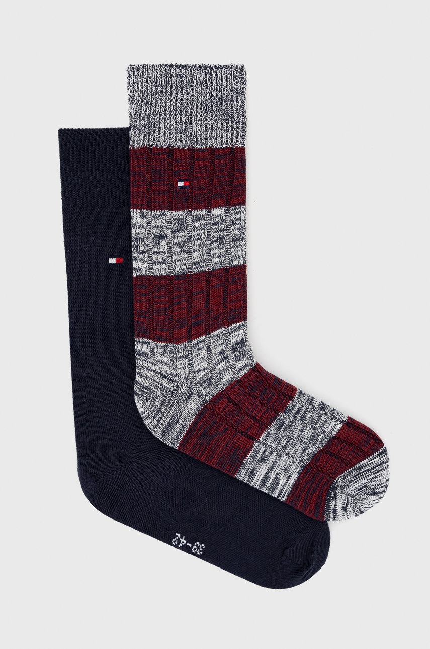 

Чорапи Tommy Hilfiger (2 чифта) в тъмносиньо, Тъмносин