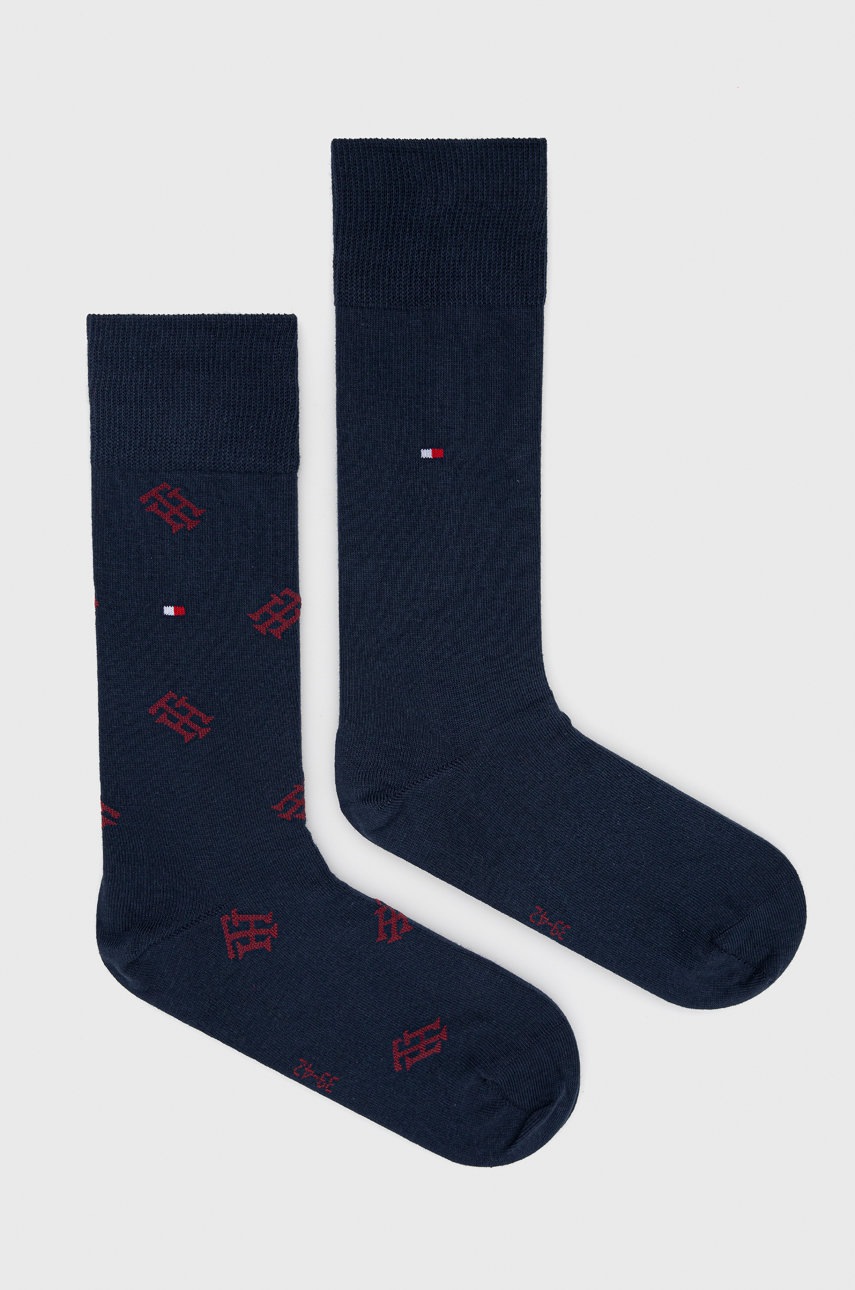 

Чорапи Tommy Hilfiger в тъмносиньо, Тъмносин