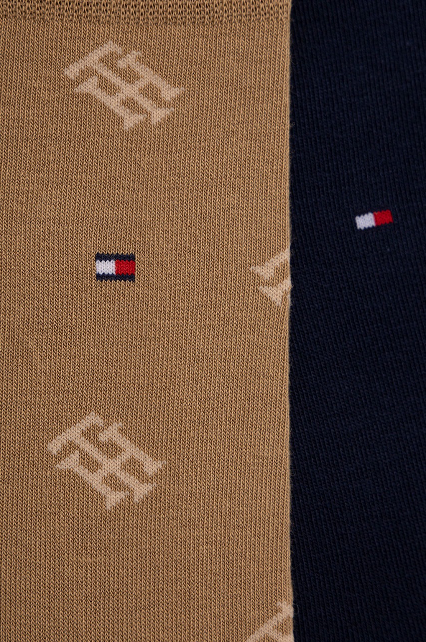 

Чорапи Tommy Hilfiger в кафяво, Кафяв