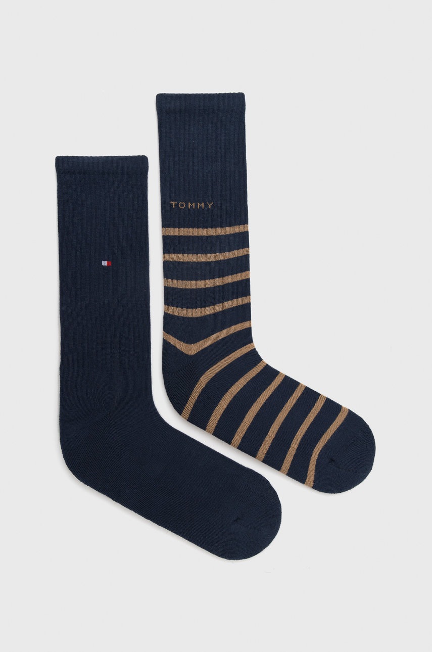 

Чорапи Tommy Hilfiger в зелено, Тъмносин
