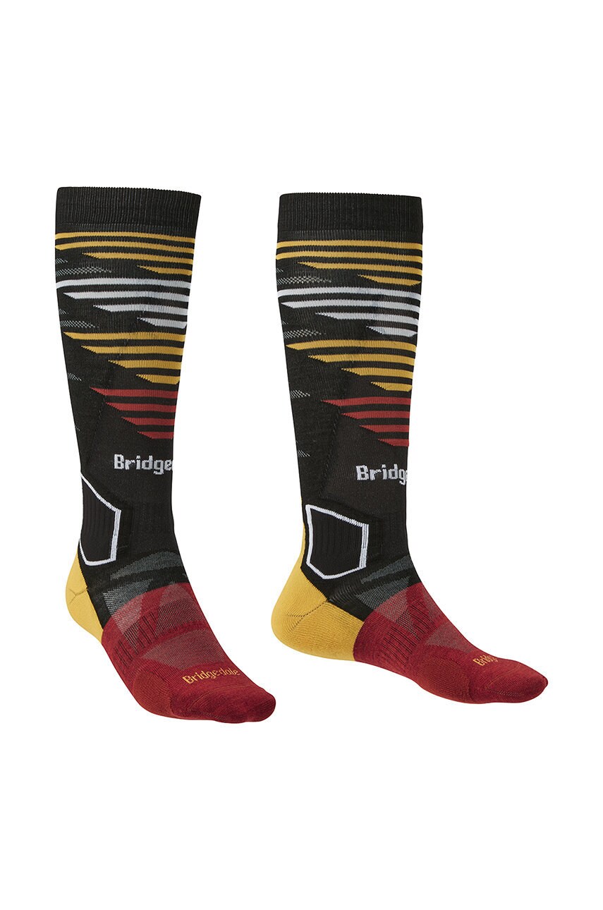 

Ски чорапи Bridgedale Lightweight Merino Performane, Червен