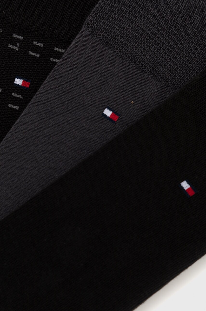 

Носки Tommy Hilfiger (3-pack) мужские цвет чёрный