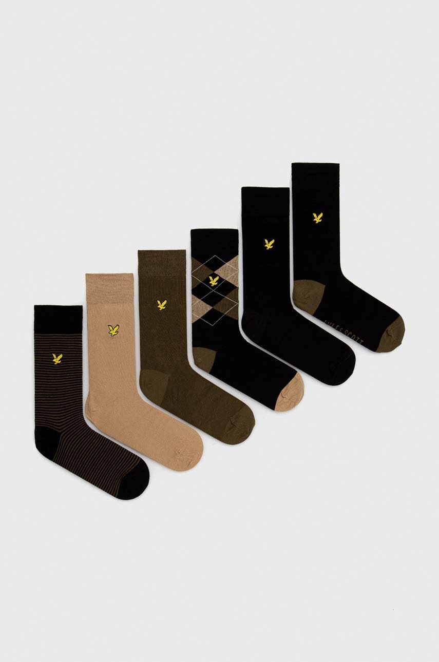 

Чорапи Lyle & Scott (6 броя), Многоцветен
