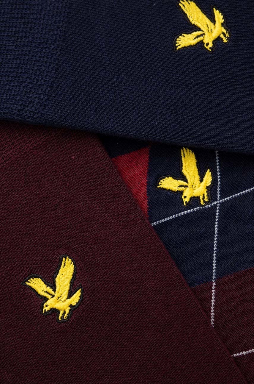 

Шкарпетки Lyle & Scott 3-pack чоловічі колір синій