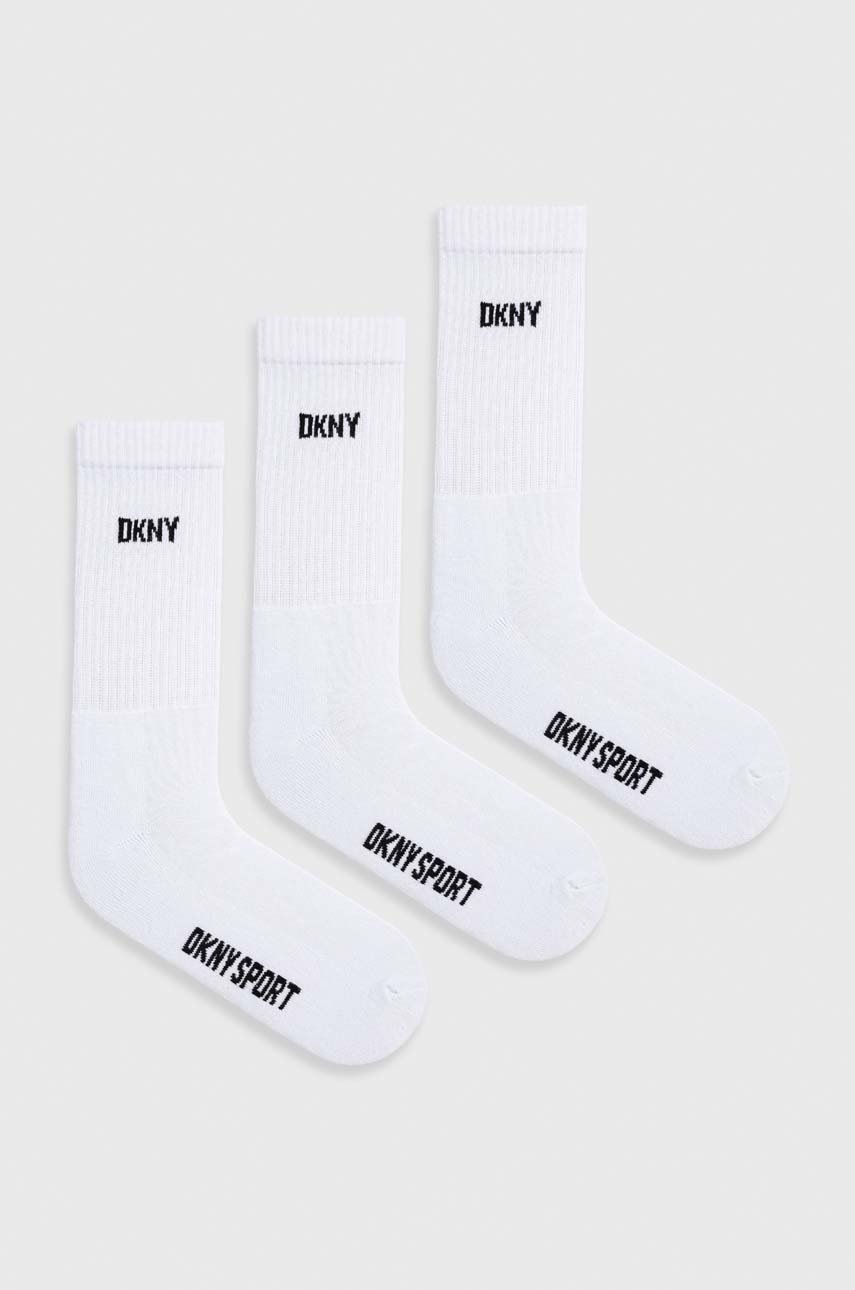 

Чорапи Dkny (3 броя) в бяло, Бял