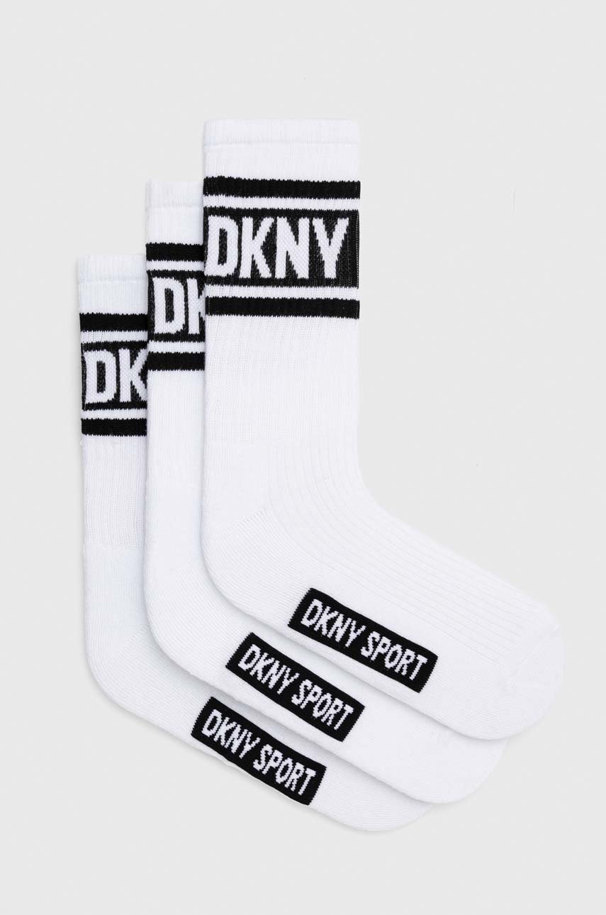 

Чорапи Dkny (3 броя) в бяло, Бял