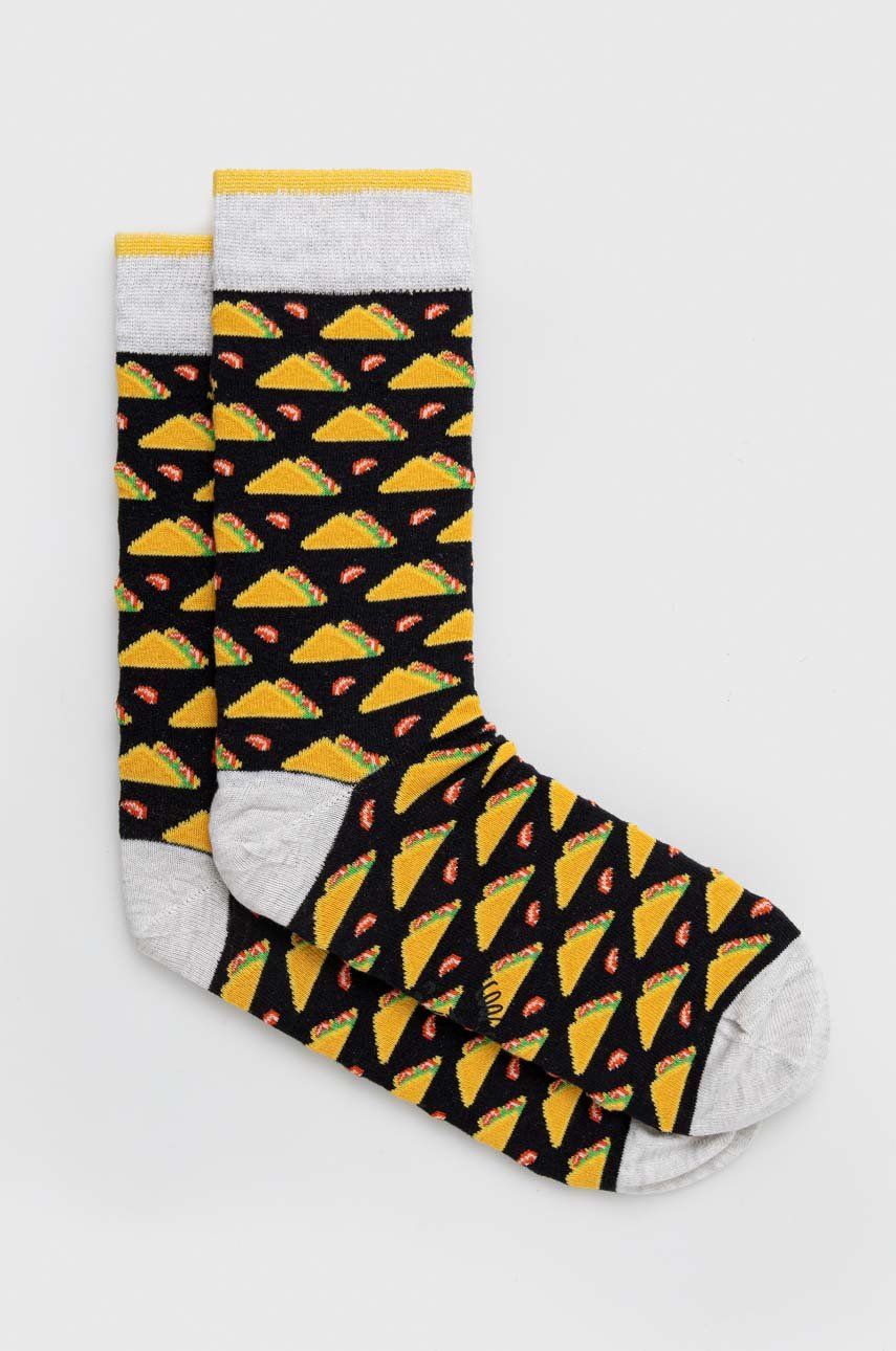 Ponožky Cabaia pánské, černá barva