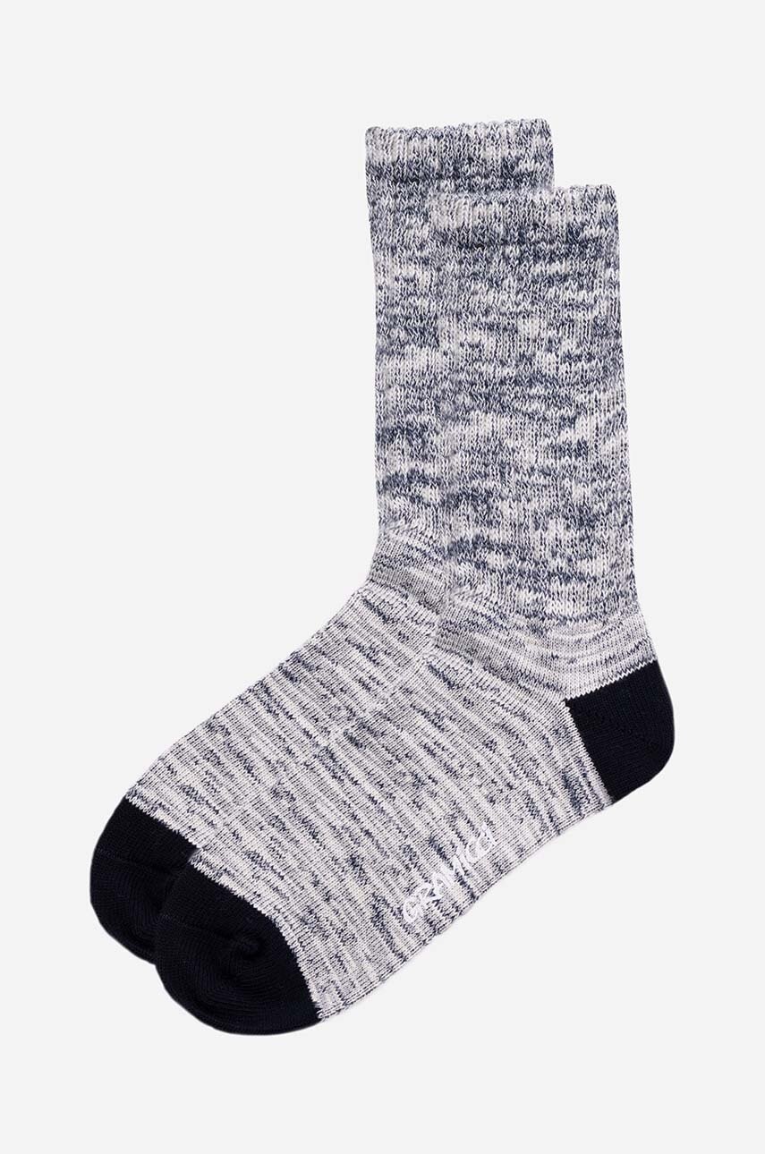 

Носки Gramicci Soft Rib Crew Socks мужские цвет серый 22AW.06-grey