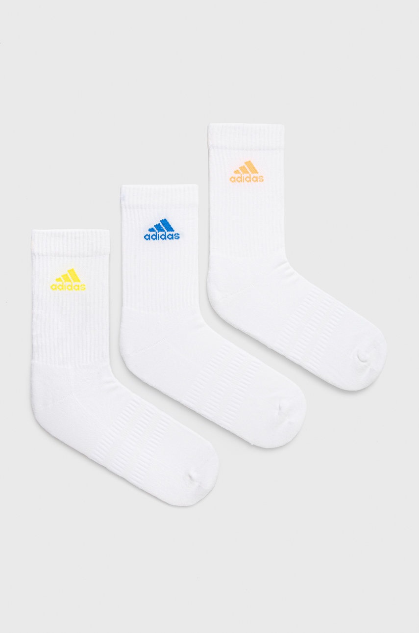 

Чорапи adidas Performance HI3433 (3-pack) в бяло, Бял