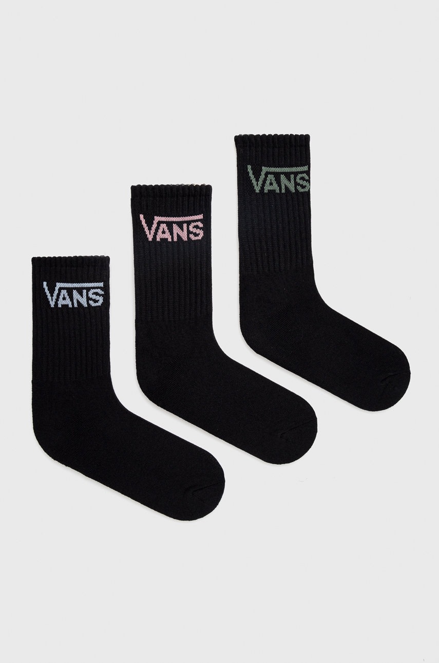

Чорапи Vans в черно, Черен