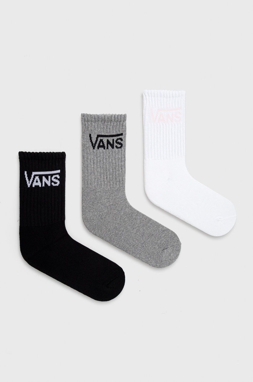 

Шкарпетки Vans колір білий VN0A49ZF9RP1-WHTGY
