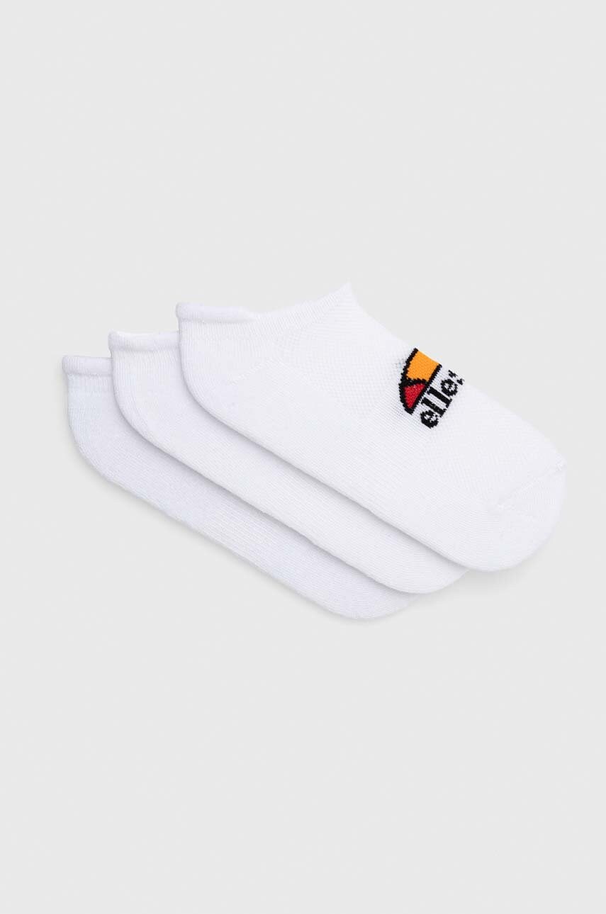 Levně Ponožky Ellesse 3-pack bílá barva, SBMA2300