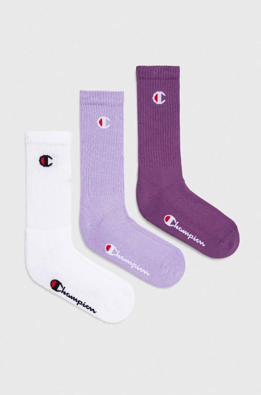 

Шкарпетки Champion 3-pack колір білий