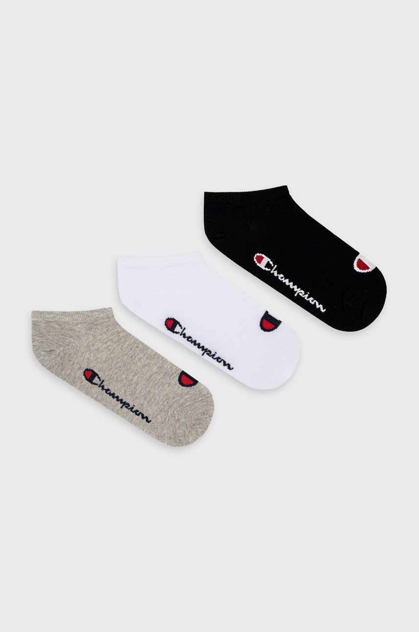 

Чорапи Champion (3 чифта) в сиво, Сив