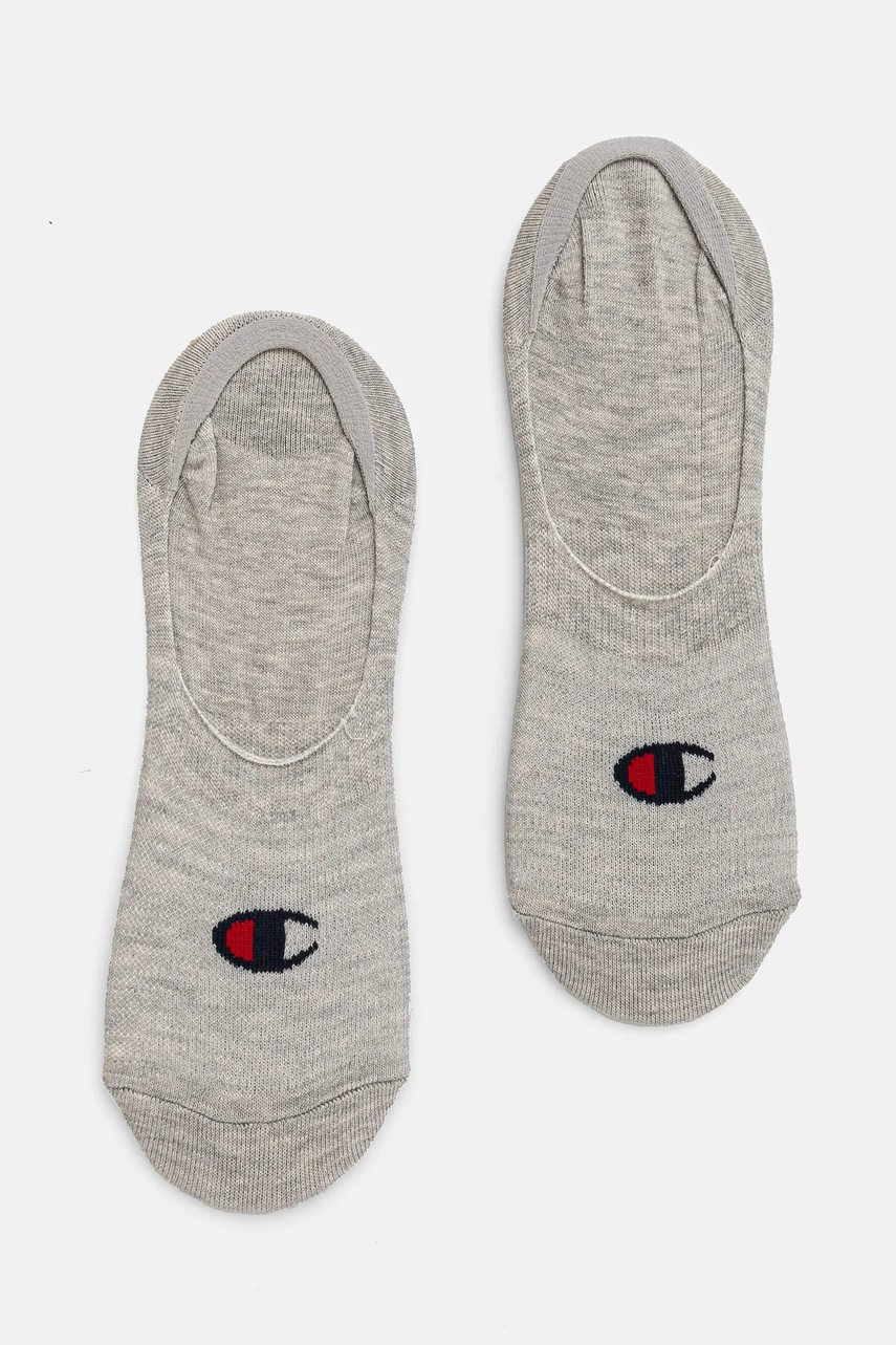 Champion sosete 2-pack culoarea gri
