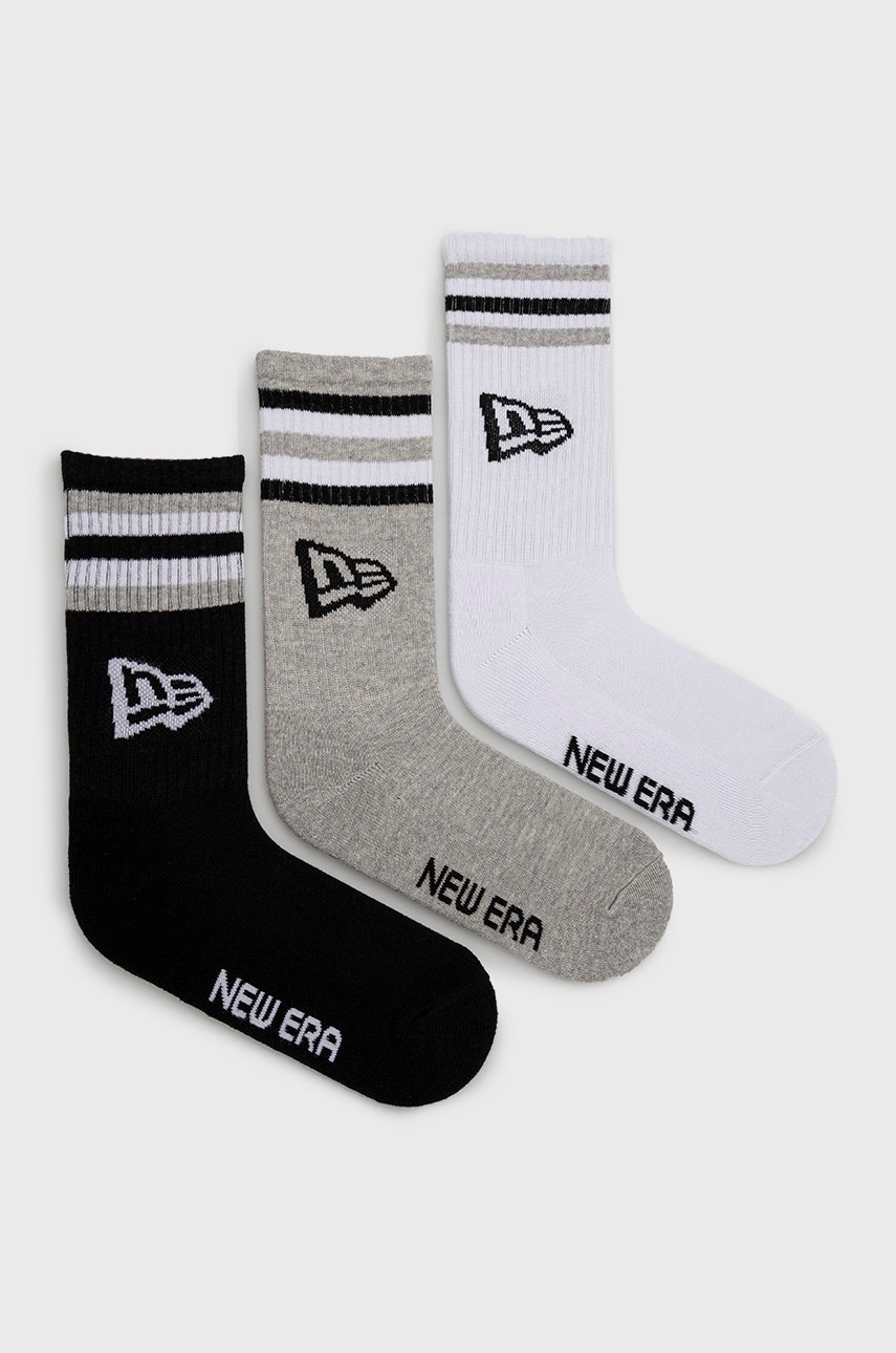 

Чорапи New Era (3 чифта) в черно, Черен