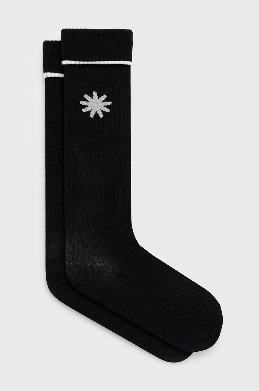 Rains skarpetki 20250 Logo Socks 2-pack kolor czarny