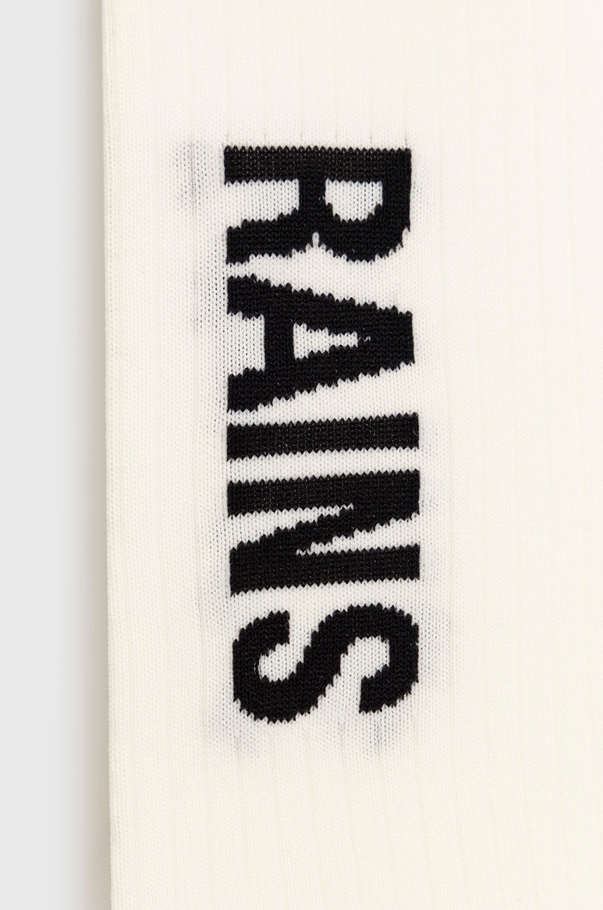 

Шкарпетки Rains 20250 Logo Socks 2-pack колір бежевий
