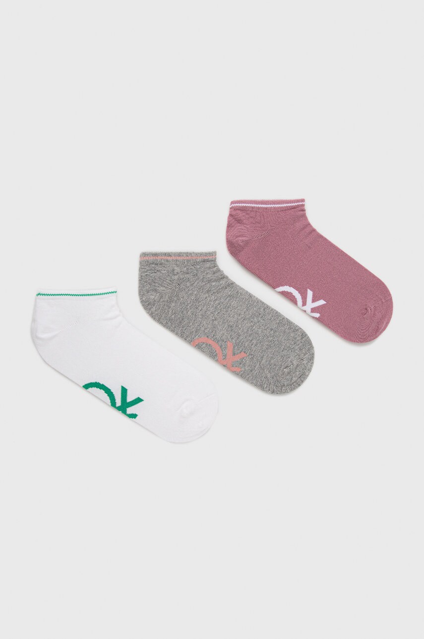 United colors of benetton sosete culoarea roz