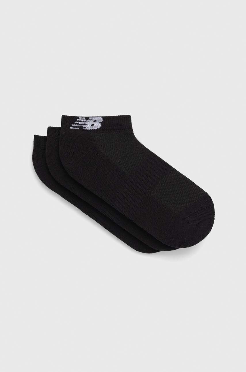 New balance sosete 3-pack culoarea negru