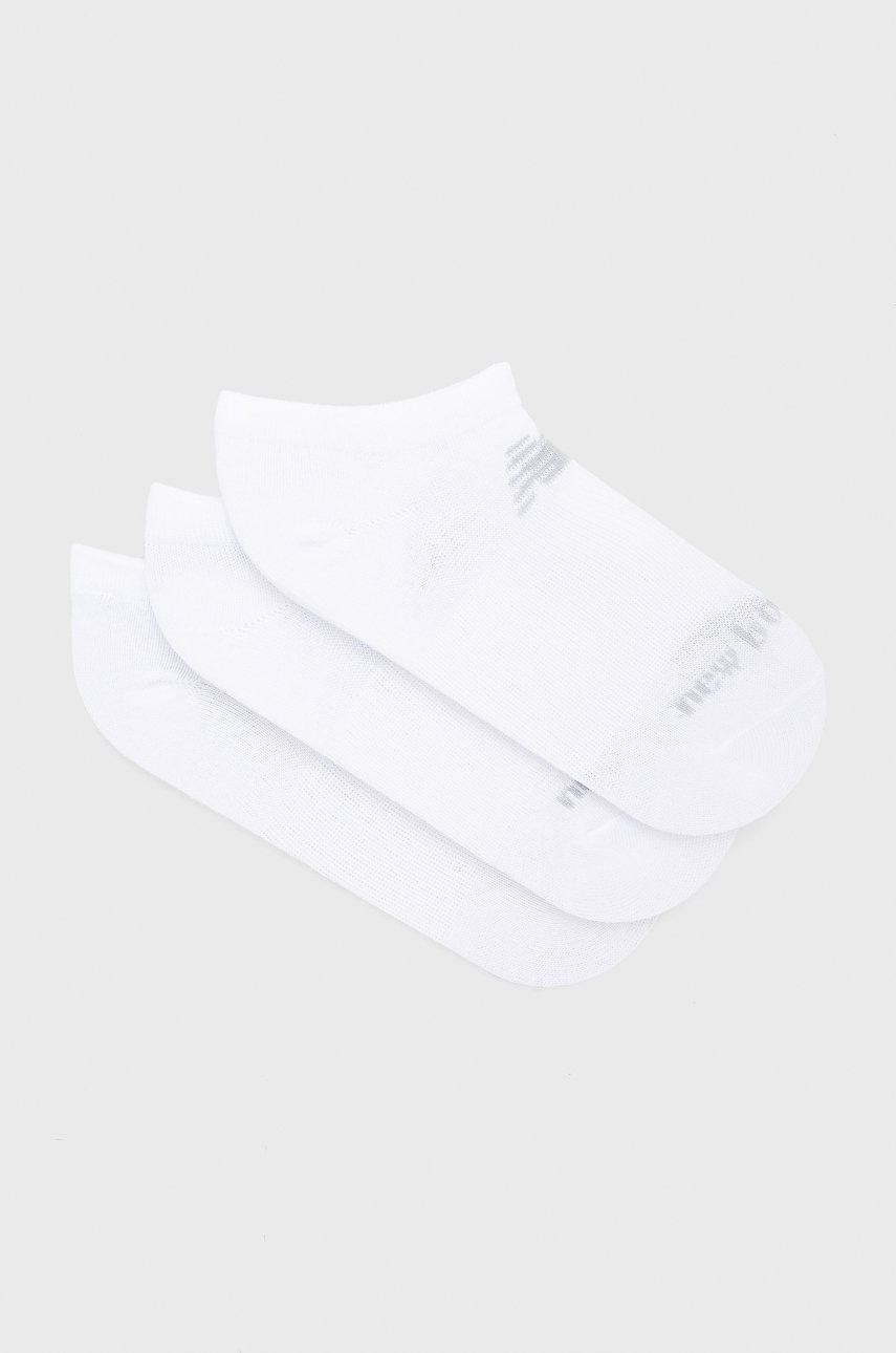 

Чорапи New Balance (3-pack) в бяло, Бял