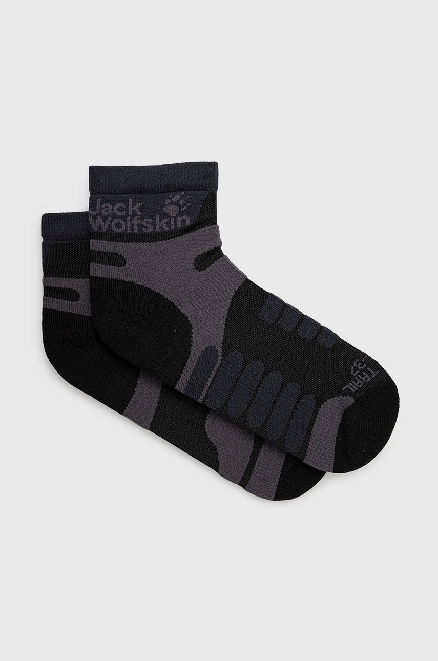 

Чорапи Jack Wolfskin Cross Trail в черно, Черен