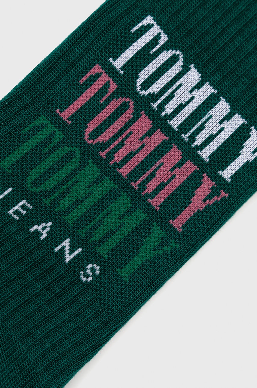 

Носки Tommy Jeans цвет зелёный