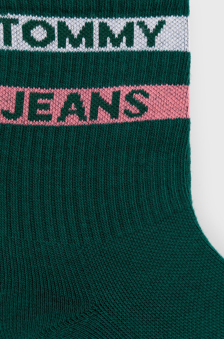 

Носки Tommy Jeans цвет зелёный