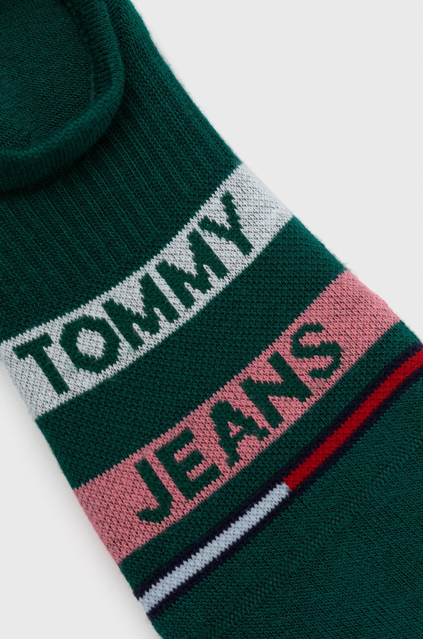 

Носки Tommy Jeans цвет зелёный