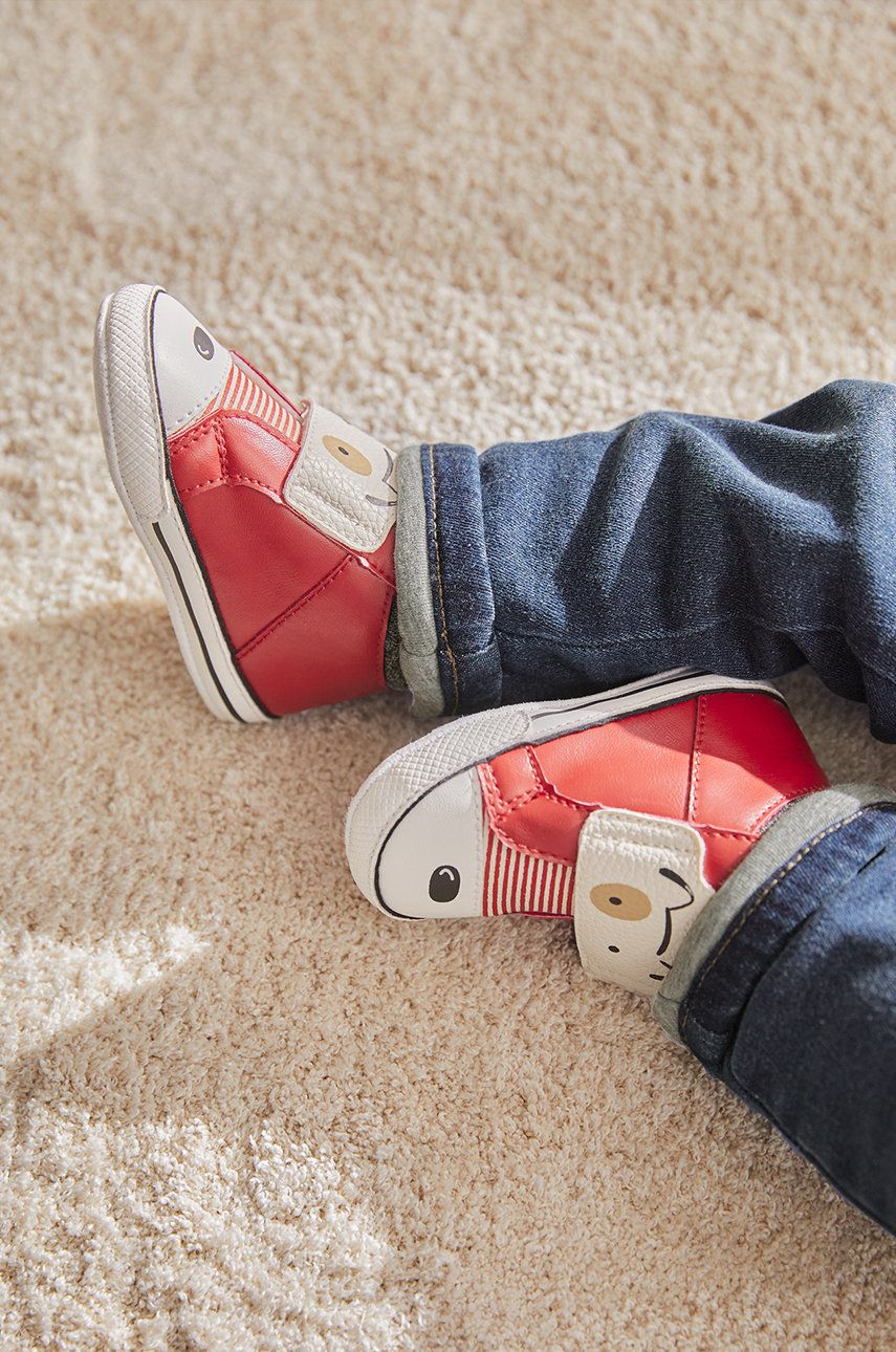 Mayoral Newborn pantofi pentru bebelusi culoarea rosu answear.ro