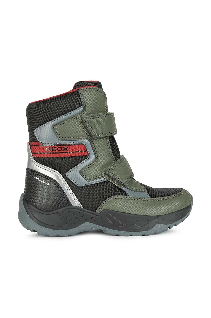 

Детски обувки Geox в зелено, Зелен