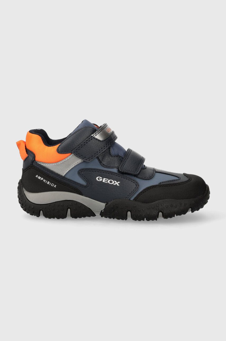 Geox pantofi copii Baltic Abx culoarea albastru marin